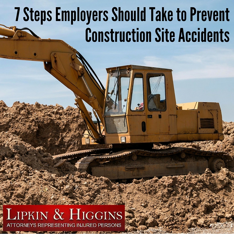 7 Steps Employers Should Take to Prevent Construction Site Accidents